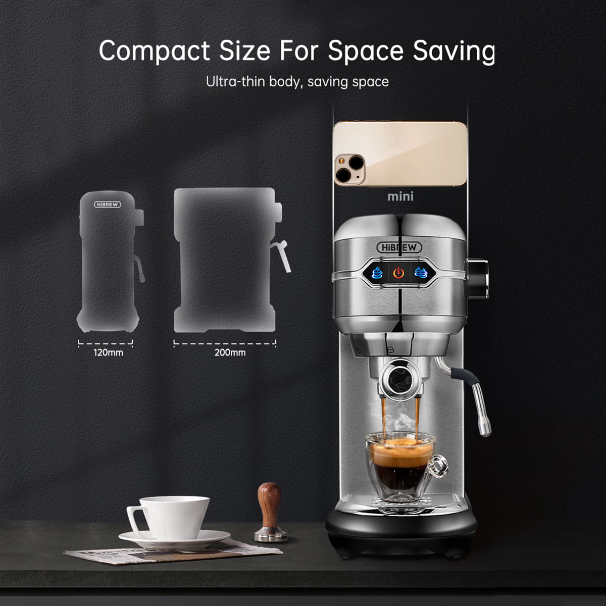 Semi-automatic Coffee Machine H11 - HiBREW