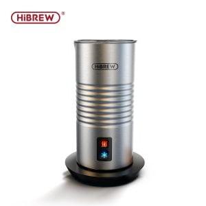 HiBREW Milk Frother Frothing Foamer Cold/Hot Latte Cappuccino Chocolate Fully Automatic Milk Warmer Cool Touch M2A 1