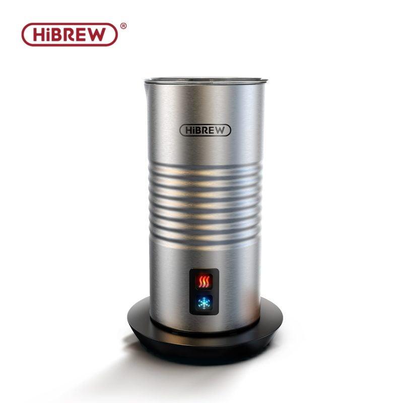 HiBREW Milk Frother Frothing Foamer Cold/Hot Latte Cappuccino Chocolate Fully Automatic Milk Warmer Cool Touch M2A 1