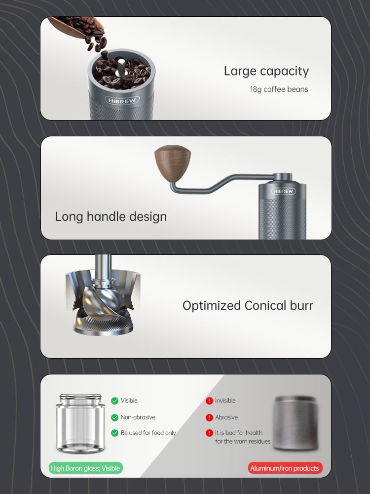 Manual Portable Coffee Grinder G4 5
