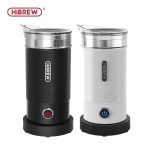 HiBREW Milk Frother Frothing Foamer Chocolate Mixer Cold/Hot Latte Cappuccino fully automatic Milk Warmer Cool Touch M1A 1