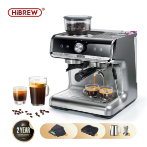 HiBREW Portable Coffee Machine for Car & Home,DC12V Expresso Coffee Maker  Fit Nexpresso Dolce Pod Capsule Coffee Powder H4A