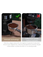HiBREW Automatic Burr Mill Electric Coffee Grinder with 34 Gears for Espresso American Coffee Pour Over Visual Bean Storage G3A 5