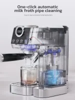3 in 1 Milk Froth Ground Coffee Stainless Steels H13A 6
