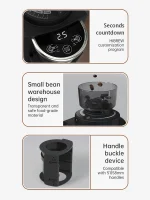 HiBREW Automatic Burr Mill Electric Coffee Grinder with 34 Gears for Espresso American Coffee Pour Over Visual Bean Storage G3A 4