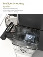 HiBREW Nes Capsule Coffee Machine Automatic Frothed Milk Cappuccino and Latte Espresso Coffee Maker H15 3