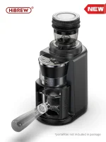 HiBREW Automatic Burr Mill Electric Coffee Grinder with 34 Gears for Espresso American Coffee Pour Over Visual Bean Storage G3A 1