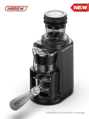 HiBREW Automatic Burr Mill Electric Coffee Grinder with 34 Gears for Espresso American Coffee Pour Over Visual Bean Storage G3A 1