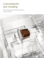 HiBREW Nes Capsule Coffee Machine Automatic Frothed Milk Cappuccino and Latte Espresso Coffee Maker H15 4